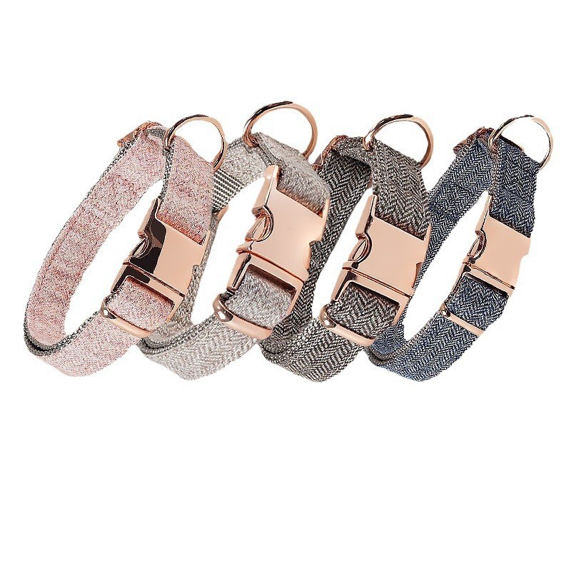Herringbone Dog Collar And Leash Set suppliers