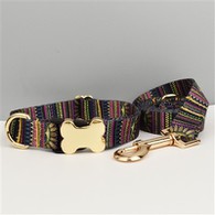 Özel Etiket Köpek Tasması Seti